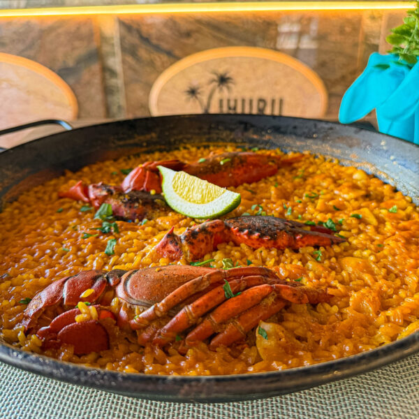 Arroz o fideuá de bogavante