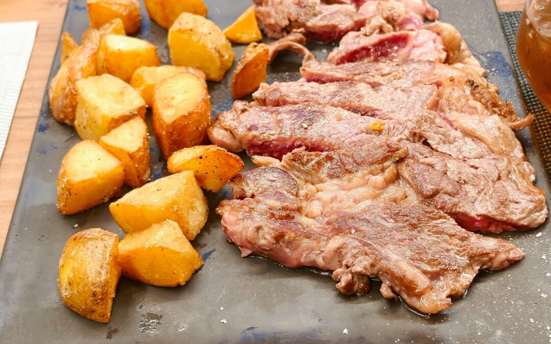 Entrecot al Kamado