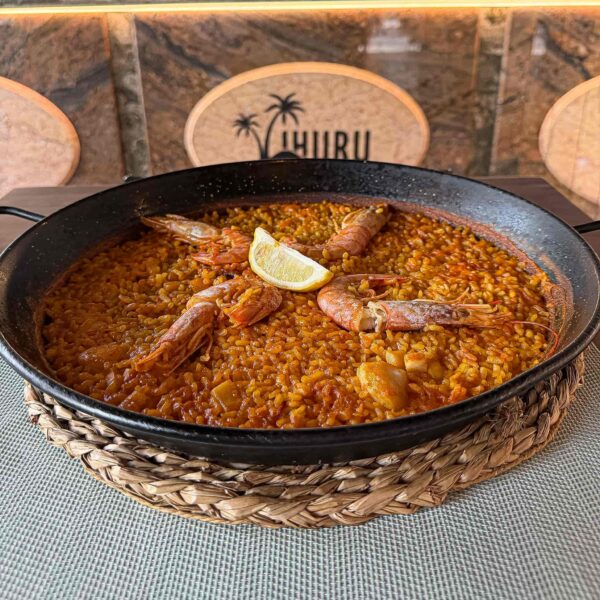 🆕 Arroz o fideuá de gambones